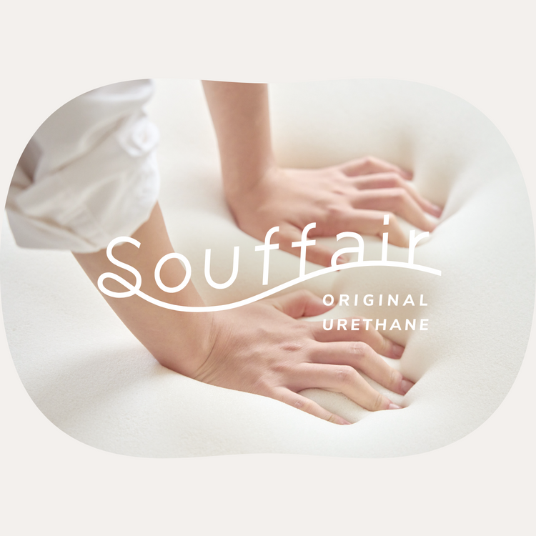 リムネピロー(枕)は独自の新素材「スフエアー」