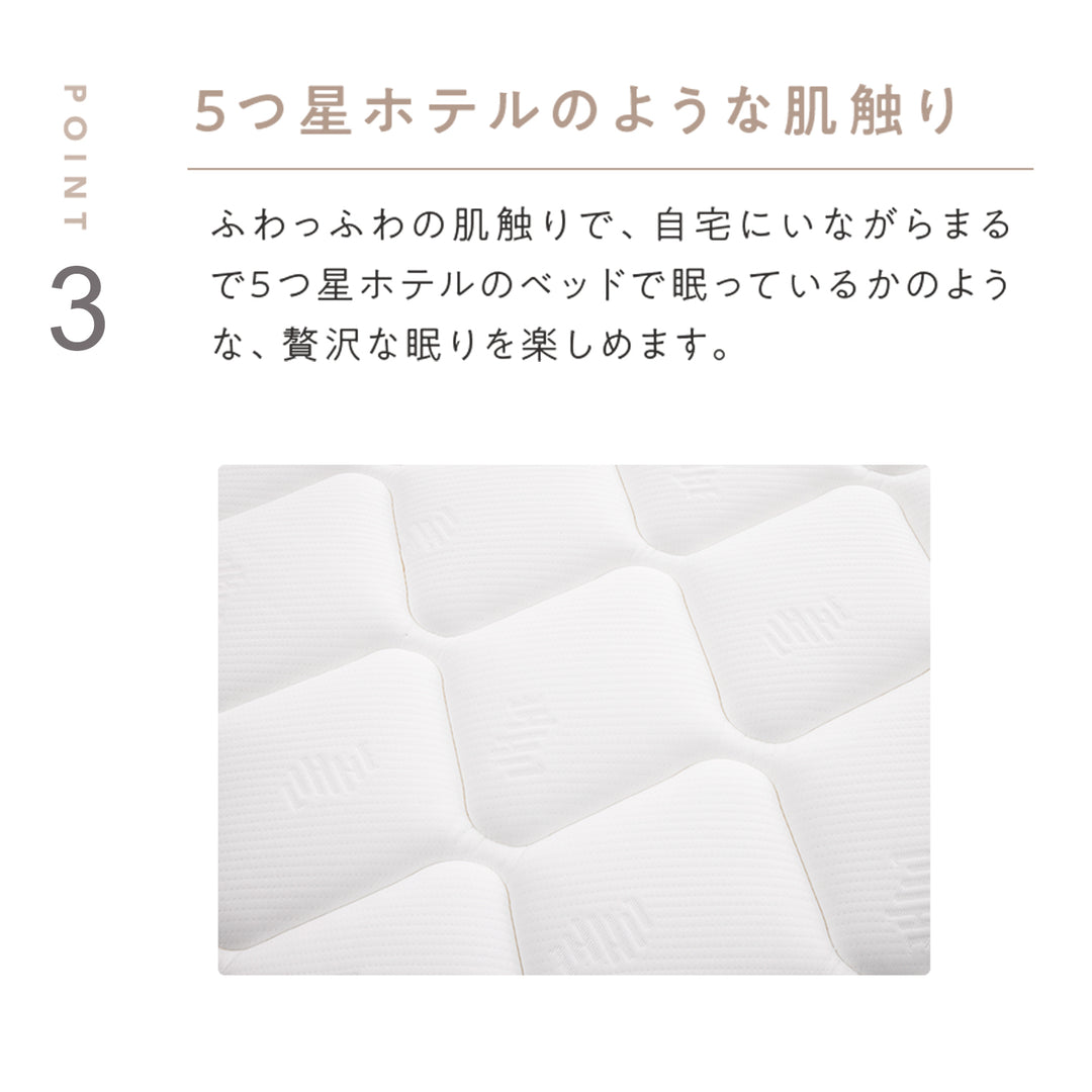 LIMNE the Mattress（マットレス）】「やわらかさ」×「身体への