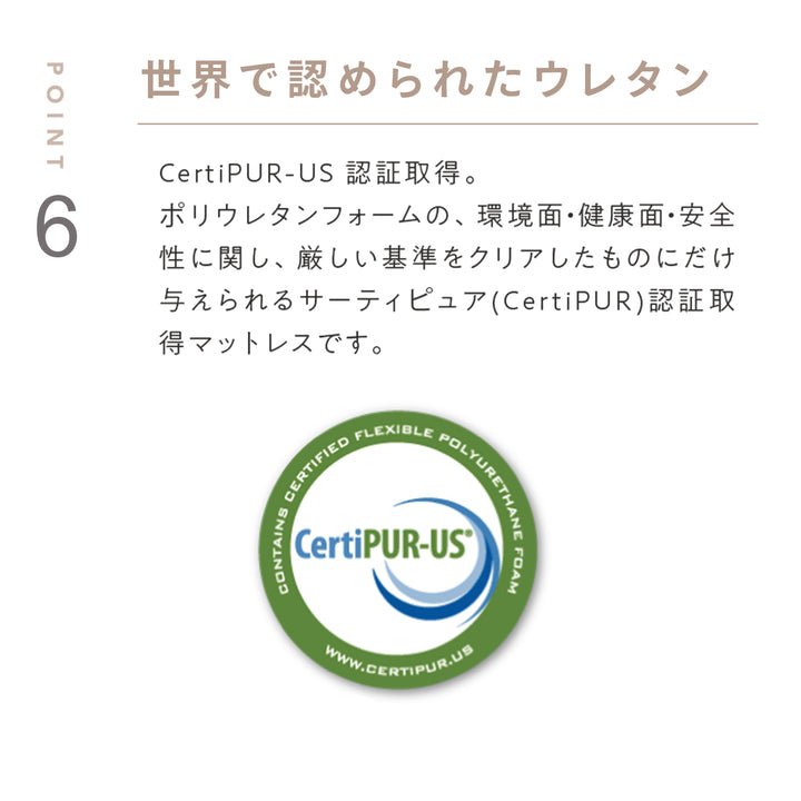 LIMNE the Mattress（マットレス）】「やわらかさ」×「身体への負担